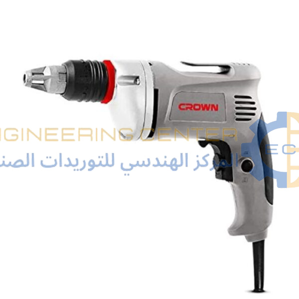 شنيور مفك الكتروني دريل 6مم 710 وات موديل CT12001 كراون