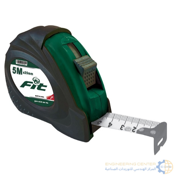 شريط قياس 5 متر × 25مم 2 فرامل اقتصادي FIT