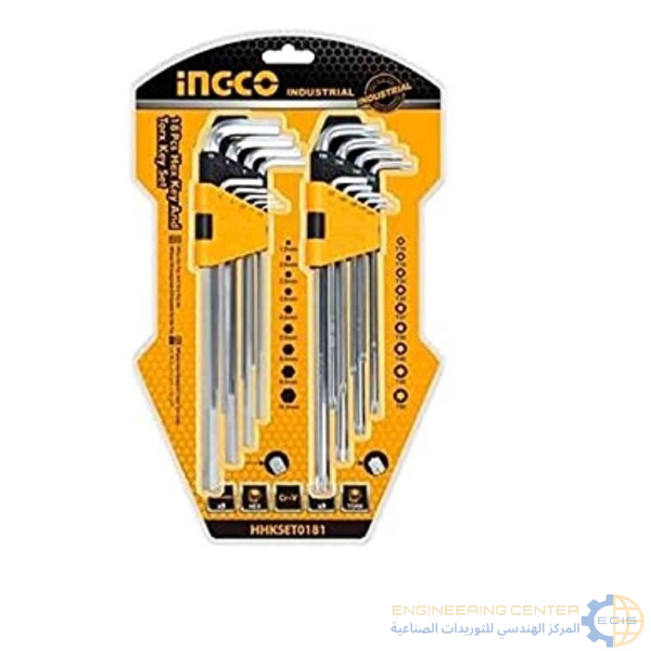 طقم الن طويل نجمة ومسدس 18ق HHkset0181 انكو