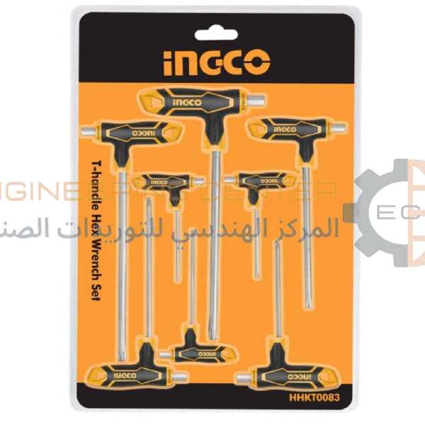 طقم الن نجمة مقبض طويل 8 قطع انكو