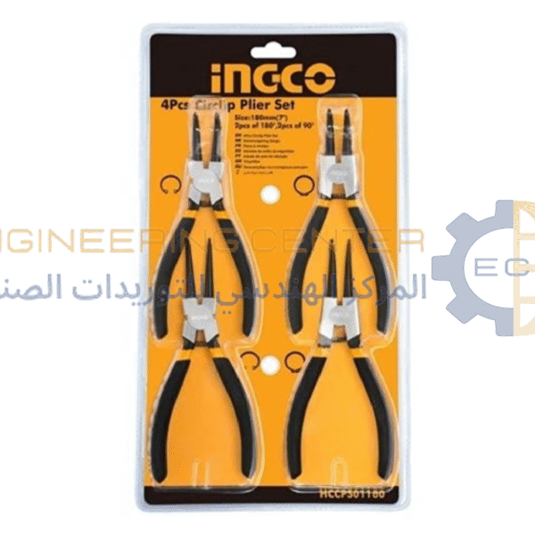 طقم بنز كلبسات 7 بوصة 4 قطع انكو