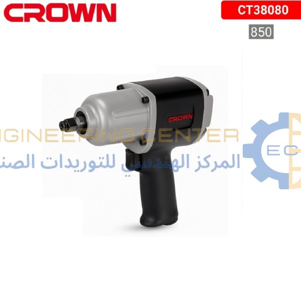 امباكت هواء 2/1 بوصة 850 نيوتن باللقم شنطة كراون