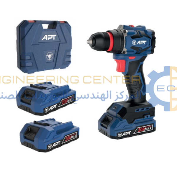 شنيور دقاق بطارية ظرف معدن 20 فولت 50 نيوتن 2 بطارية APT