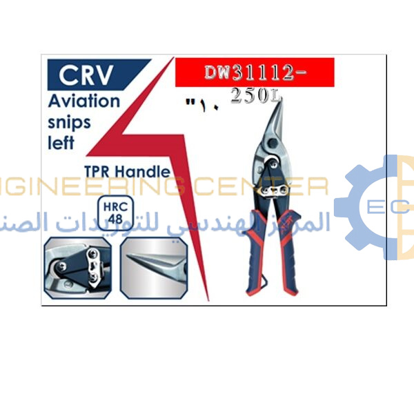 مقص صاج شمال 10 بوصة موديل APT DW31112-250L