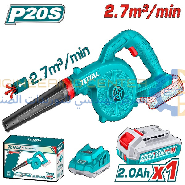بلاور بطارية 20فولت بطارية+شاحن TABLi20781 توتال