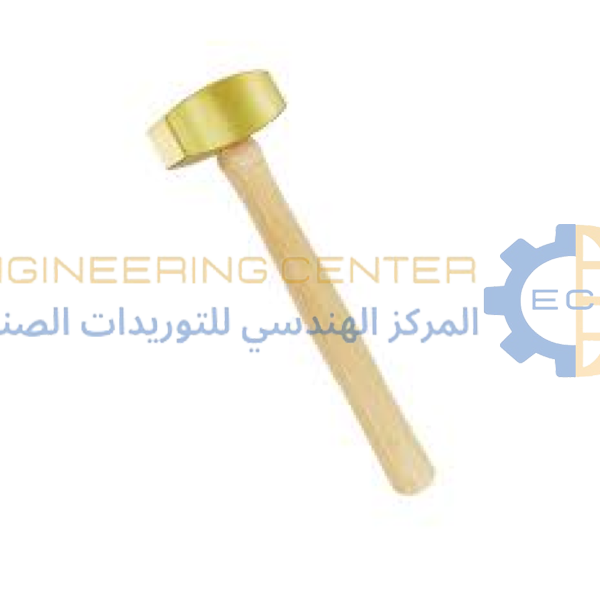 مطرقة نحاس 2 كيلو يد خشب ايطالي