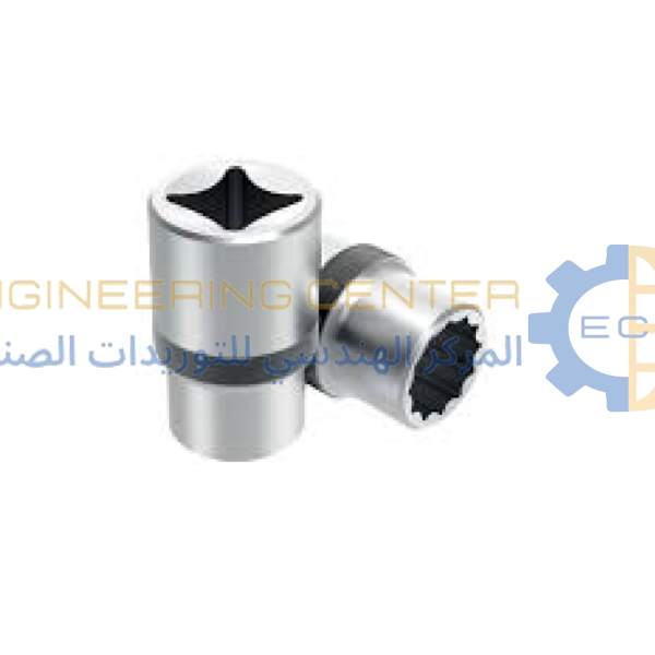 لقمة مشرشرة مربع 2/1 بوصة 14 مم