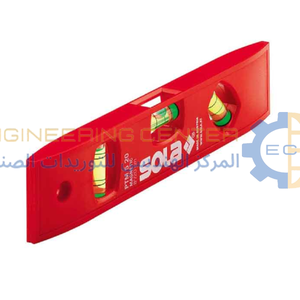 ميزان مياه 20 سم مغناطيسي بلاستيك SOLA