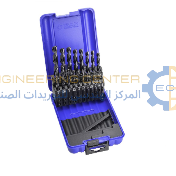 طقم بنط صلب هواء اسود (19 قطعة) من 10/1مم IZAR