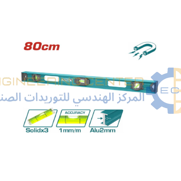 ميزان مياه مغناطيسي 80 سم 3 عين توتال