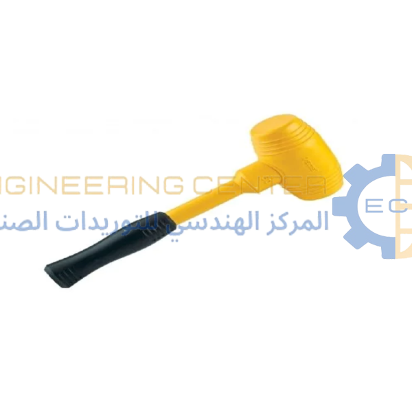 ماشولة كاوتش اصفر بيد سوداء مقاس 60 SGS تركي