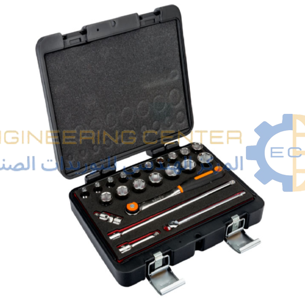 طقم لقم مسدس 8/3 بوصة 22 قطعة من 22/6 مم BAHCO اسباني