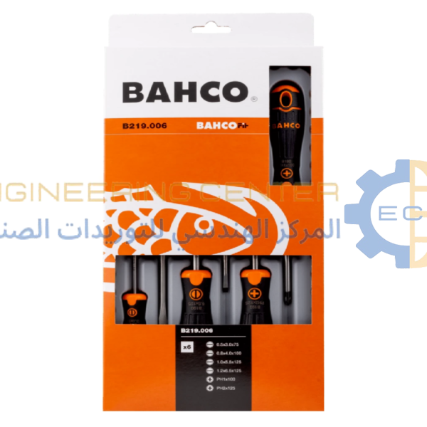 طقم مفكات 6 قطع BAHCO اسباني