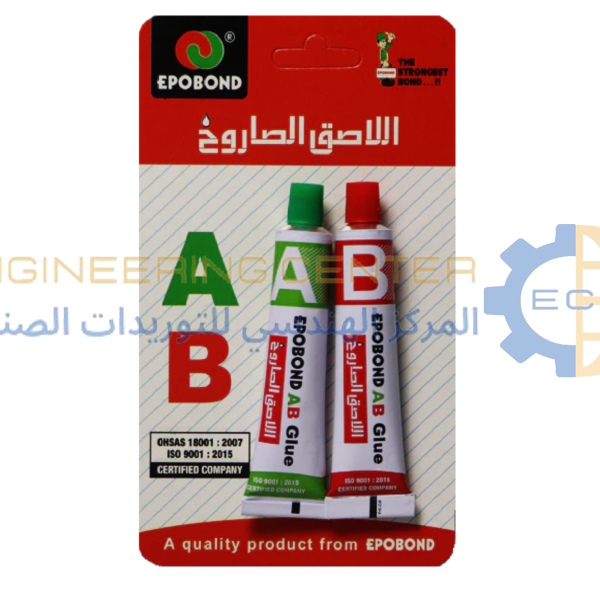 لحام مادتين ايبوكسي A-B الصاروخ EPOBOND