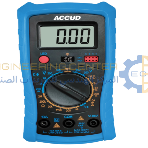 افوميتر ديجيتال 600 امبير ACCUD DMT600 نمساوي