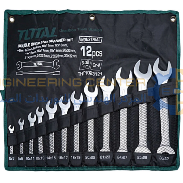 طقم مفتاح بلدي من 32/6 مم 12 قطعة توتال