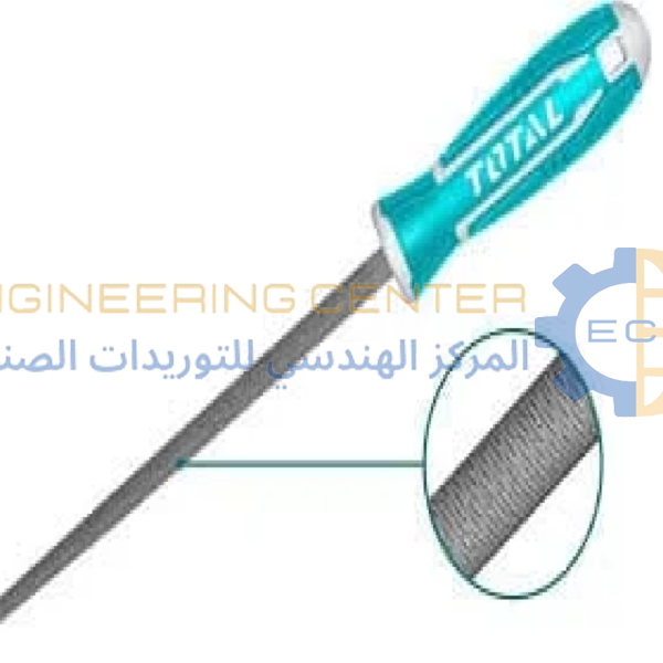 مبرد حدادي ديل فار 8 بوصة يد كاوتش THT91386 توتال