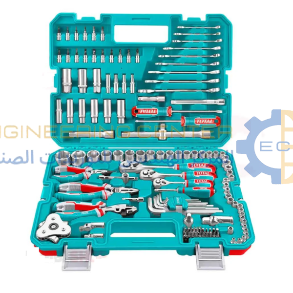 طقم عدة 135 قطعة شنطة  THKTHP21356 توتال