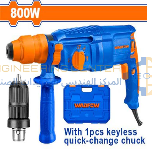 شنيور هيلتي عدل 26مم 800 وات + ظرف وادفو WADFOW WRH1D26-2