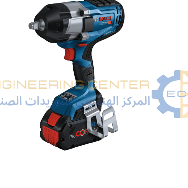 امباكت بطارية 4/3 بوصة 18 فولت 2 بطارية 8امبير + شاحن GDS18V-1600 HC بوش ماليزي