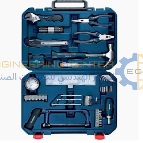 شنطة عدة 6ق +10سلاح كتر بوش ازرق Professional
