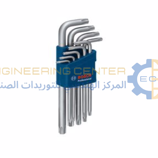 طقم الن نجمة مجوف 9 قطع من T50/T10 بوش ازرق Professional