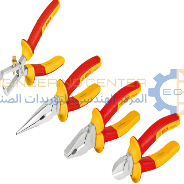 طقم بنز +بنز بوز + قصافة + قشاره معزول 1000 فولت 4 قطعة بوش Professional