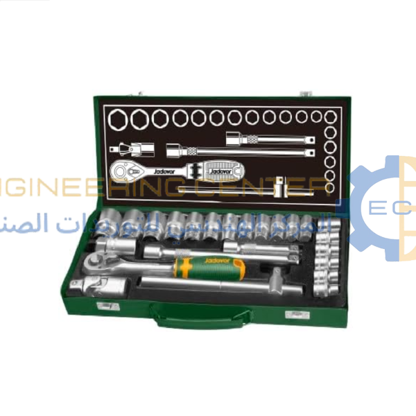 طقم لقم مسدس 2/1 بوصة 10-32مم 24 ق  JADEVER JDST2L24