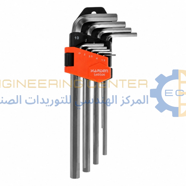 طقم الن مسدس طويل 9 قطع موديل 540608 هاردن