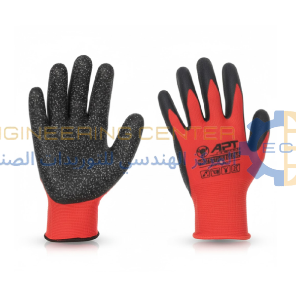 جوانتي ضد القطع خفيف احمر x اسود موديل APT G701-A10