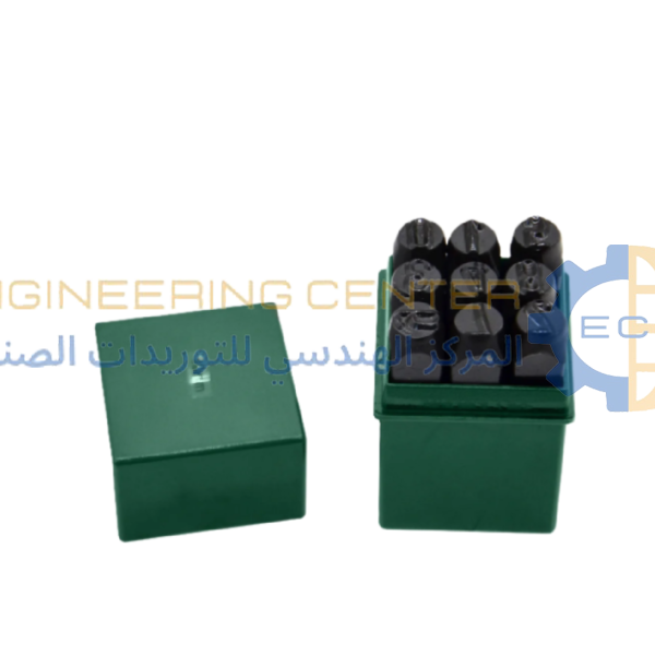 طقم ارقام 8 مم 9 قطع موديل FIT C60