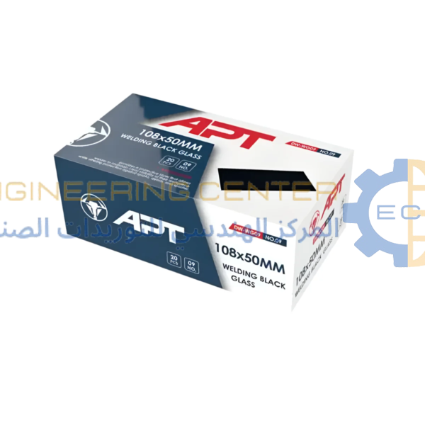 زجاج وش لحام اسود رقم 9 عريض (APT DW-BWG09 (2.7-90-110