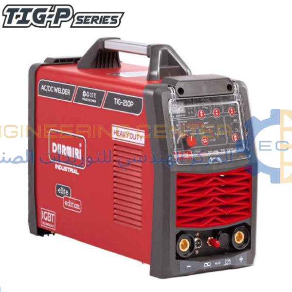 ماكينة لحام كهرباء وارجون والومنيوم 200 امبير TIG-210P DM-1285 AC/DC دورميري