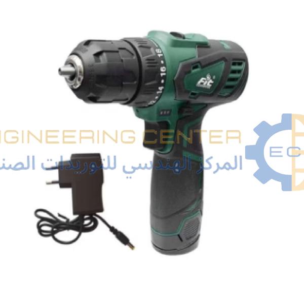 شنيور بطارية 12فولت 1 بطارية + شاحن سريع موديل FIT UBCD12